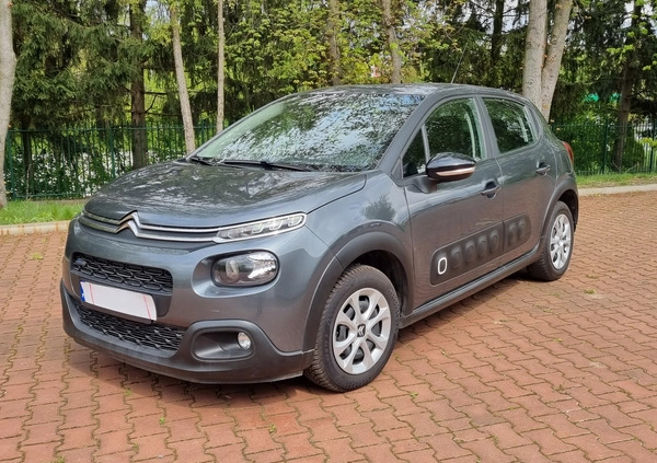 Citroen C3 cena 37700 przebieg: 118000, rok produkcji 2017 z Myszyniec małe 529